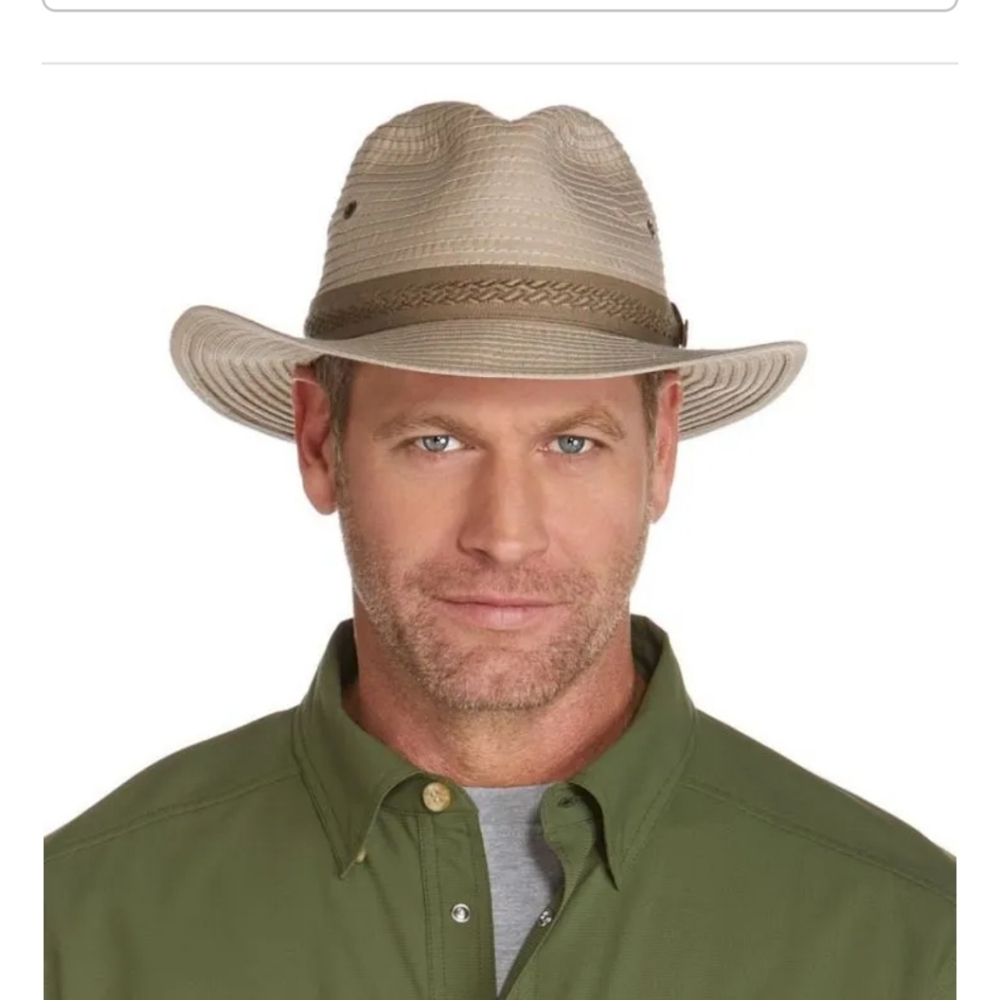 Mens Holden packable travel fedora